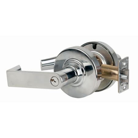 A large image of the Schlage ND53PD-RHO Polished Chrome