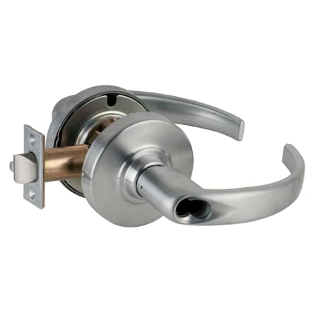 A large image of the Schlage ND70BD-SPA Satin Chrome