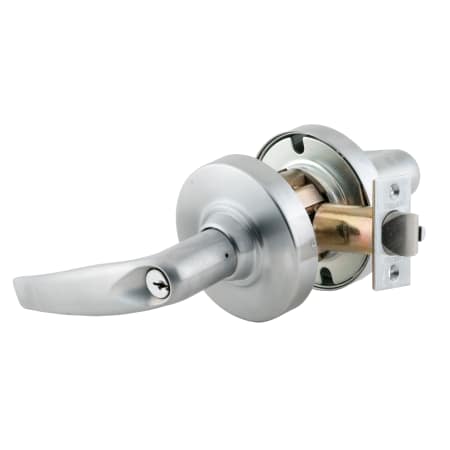 A large image of the Schlage ND80PD-ATH Satin Chrome