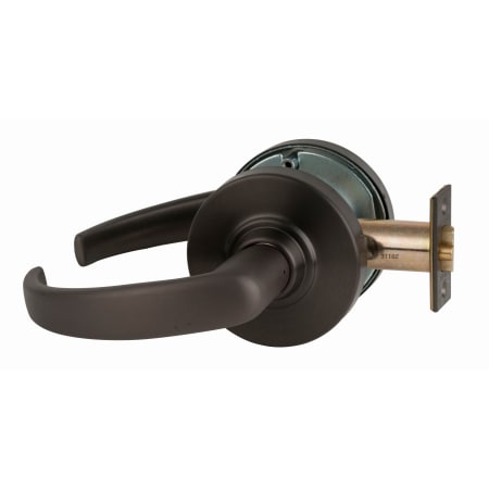 A large image of the Schlage ND80PD-SPA Oil Rubbed Bronze