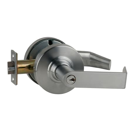 A large image of the Schlage ND85PD-RHO Satin Chrome