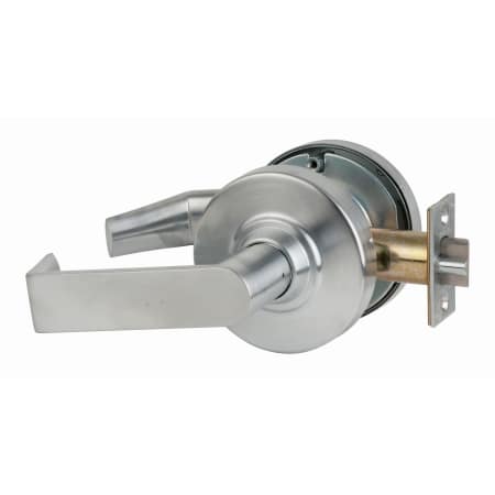 A large image of the Schlage ND94PD-RHO Satin Chrome