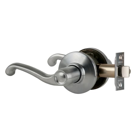 A large image of the Schlage S10-FLA-LH Satin Chrome