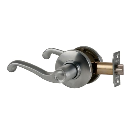 A large image of the Schlage S10-FLA-RH Satin Chrome