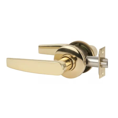 A large image of the Schlage S10D-JUP Polished Brass