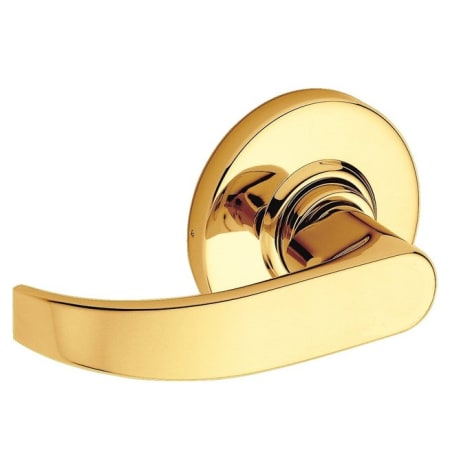 A large image of the Schlage S170-NEP Polished Brass