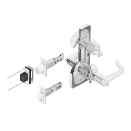 A large image of the Schlage S210RD-JUP Schlage S210RD-JUP