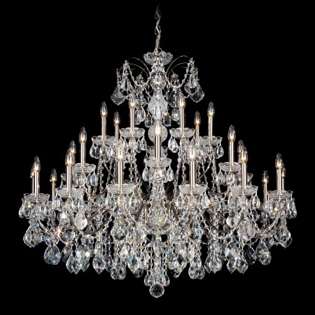Schonbek 1718 49 Black Pearl Century 28 Light 42 1 2 Wide Crystal A Large Image Of The Schonbek 1718 Black Pearl