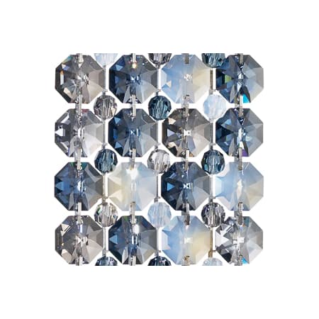 A large image of the Schonbek REWL10070 Schonbek-REWL10070-Azurite Crystal Swatch
