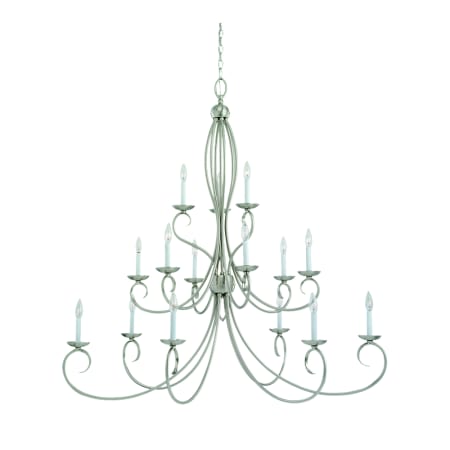 A large image of the Sea Gull Lighting 31076 Shown in Brushed Nickel