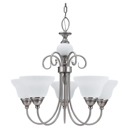 A large image of the Sea Gull Lighting 31106BLE Shown in Antique Brushed Nickel