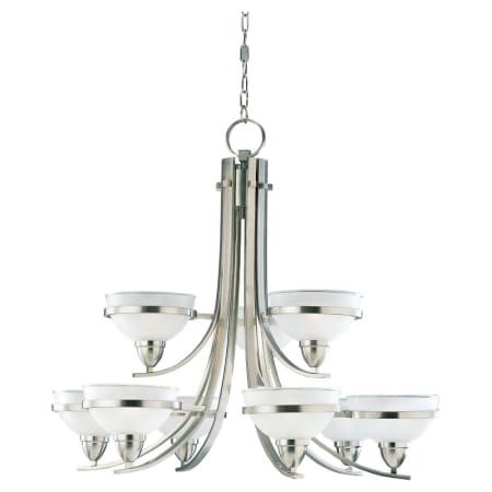 A large image of the Sea Gull Lighting 31116-962 Brushed Nickel
