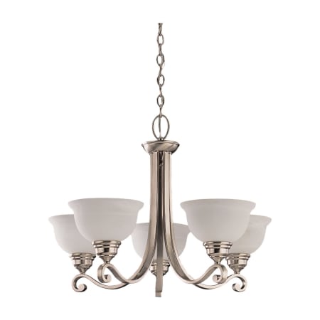 A large image of the Sea Gull Lighting 31191 Shown in Brushed Nickel