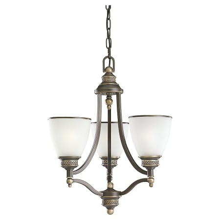 A large image of the Sea Gull Lighting 31349 Shown in Heirloom Bronze