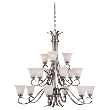 A large image of the Sea Gull Lighting 31363 Shown in Antique Brushed Nickel