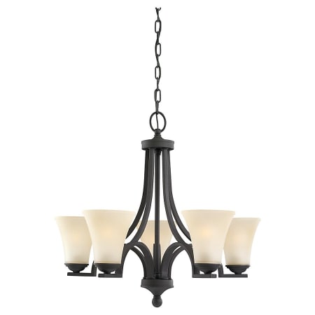 A large image of the Sea Gull Lighting 31376 Shown in Blacksmith