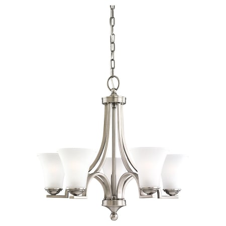 A large image of the Sea Gull Lighting 31376 Shown in Antique Brushed Nickel