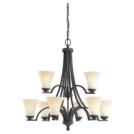 A large image of the Sea Gull Lighting 31377 Shown in Blacksmith