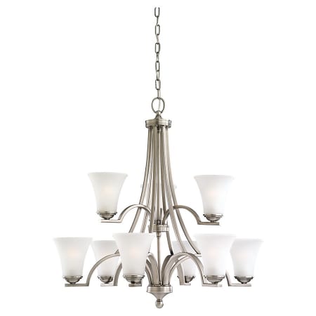 A large image of the Sea Gull Lighting 31377 Shown in Antique Brushed Nickel