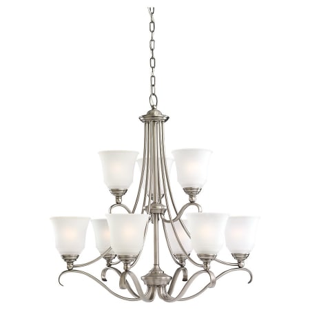 A large image of the Sea Gull Lighting 31381 Shown in Antique Brushed Nickel