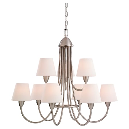 A large image of the Sea Gull Lighting 31387 Shown in Brushed Nickel