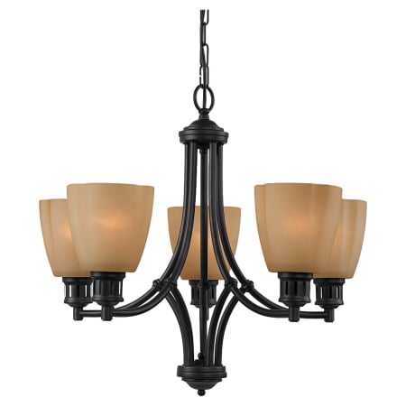 A large image of the Sea Gull Lighting 31475 Shown in Heirloom Bronze