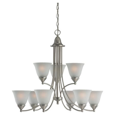 A large image of the Sea Gull Lighting 31577 Brushed Nickel