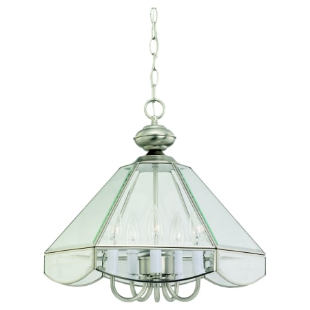 A large image of the Sea Gull Lighting 3309 Shown in Brushed Nickel