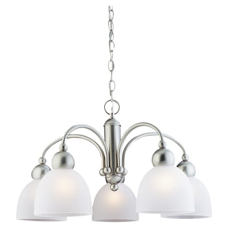 A large image of the Sea Gull Lighting 39036BLE Shown in Brushed Nickel