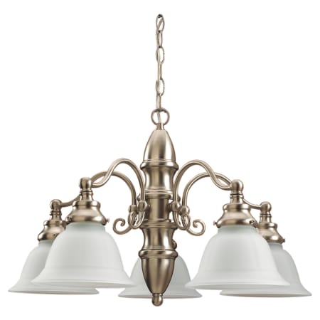 A large image of the Sea Gull Lighting 39051BLE Shown in Brushed Nickel
