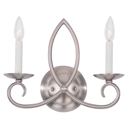 A large image of the Sea Gull Lighting 41074 Shown in Brushed Nickel