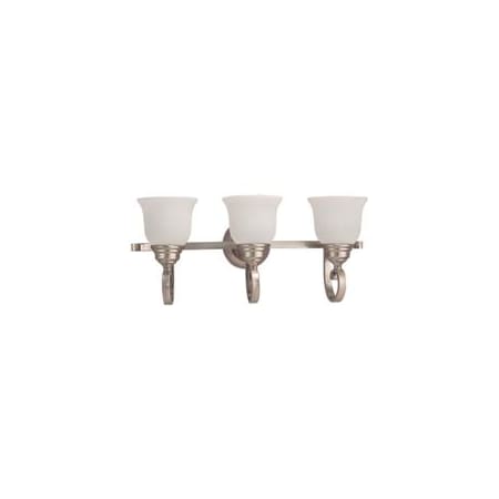 A large image of the Sea Gull Lighting 44191 Shown in Brushed Nickel