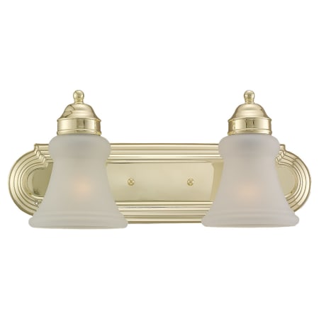 A large image of the Sea Gull Lighting 44226 Shown in Polished Brass
