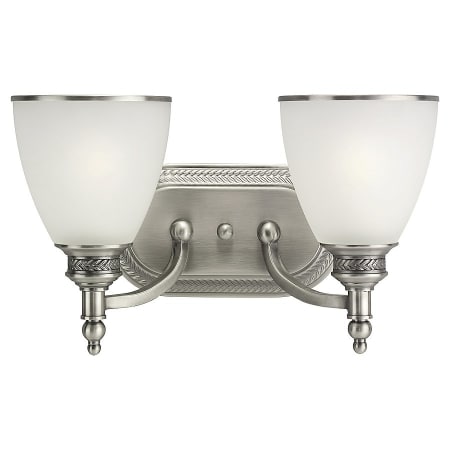 A large image of the Sea Gull Lighting 44350 Shown in Antique Brushed Nickel