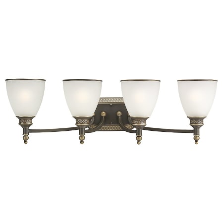A large image of the Sea Gull Lighting 44352 Shown in Heirloom Bronze