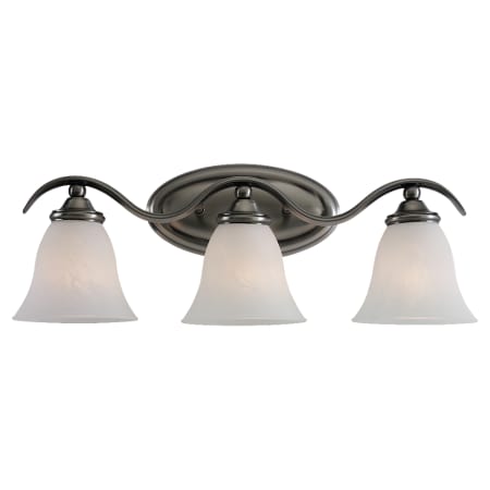 A large image of the Sea Gull Lighting 44361 Shown in Antique Brushed Nickel
