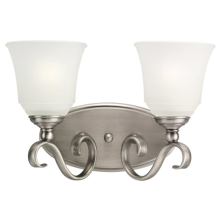 A large image of the Sea Gull Lighting 44380 Shown in Antique Brushed Nickel