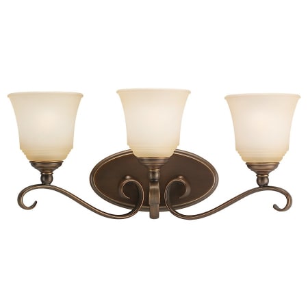 A large image of the Sea Gull Lighting 44381 Shown in Russet Bronze