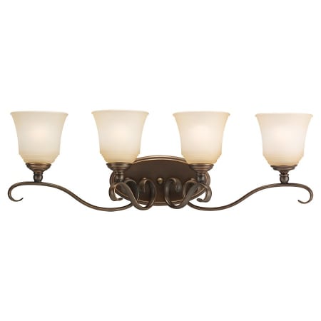 A large image of the Sea Gull Lighting 44382 Shown in Russet Bronze