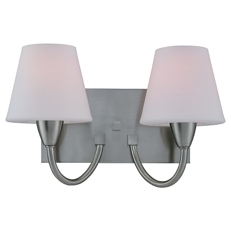 A large image of the Sea Gull Lighting 44385BLE Shown in Brushed Nickel