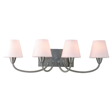 A large image of the Sea Gull Lighting 44387 Shown in Brushed Nickel