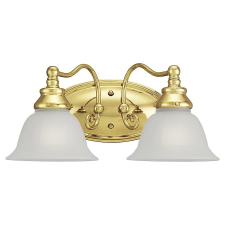 A large image of the Sea Gull Lighting 44651 Shown in Polished Brass