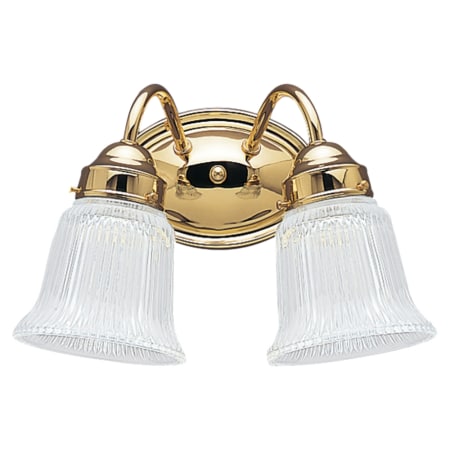 A large image of the Sea Gull Lighting 4871 Shown in Polished Brass