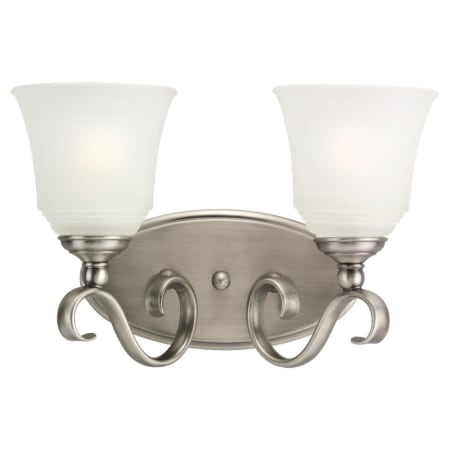 A large image of the Sea Gull Lighting 49381BLE Shown in Antique Brushed Nickel