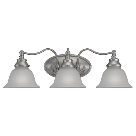 A large image of the Sea Gull Lighting 49652BLE Shown in Brushed Nickel