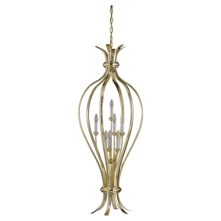A large image of the Sea Gull Lighting 51360 Shown in Polished Brass