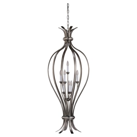 A large image of the Sea Gull Lighting 51360 Shown in Antique Brushed Nickel