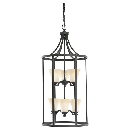 A large image of the Sea Gull Lighting 51376 Shown in Blacksmith