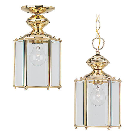 A large image of the Sea Gull Lighting 6008 Shown in Polished Brass
