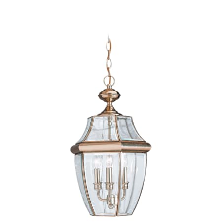 A large image of the Sea Gull Lighting 6039 Shown in Polished Brass